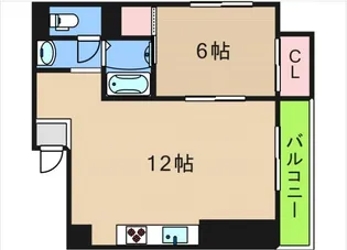 大阪府大阪市住吉区東粉浜3【マンション】の間取り