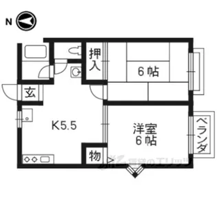 ハイツパティオ【2階】の間取り