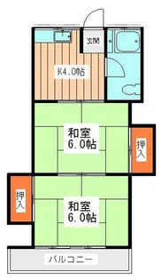 レイク手賀【1階】の間取り