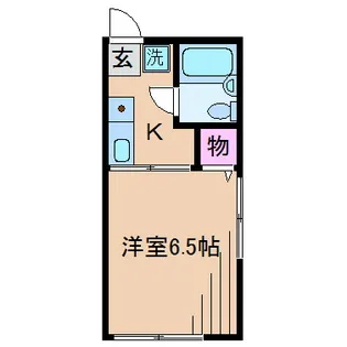 コーポ1652【1階】の間取り