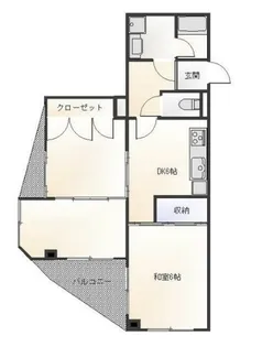 ハウスコーラル【3階】の間取り