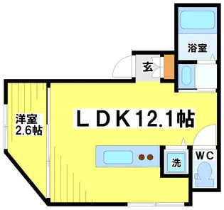 東京都調布市国領町5【マンション】の間取り