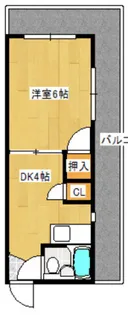 長谷川ビル【2階】の間取り