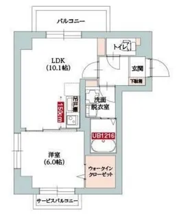 二子玉川YP【4階】の間取り