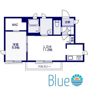 Myrte【1階】の間取り