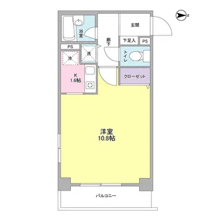 リエータ大塚【3階】の間取り