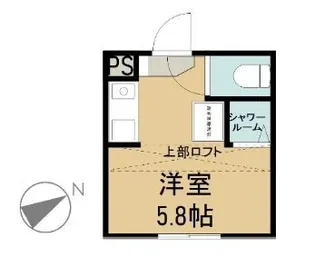 REAL BLOSSOMII【1階】の間取り