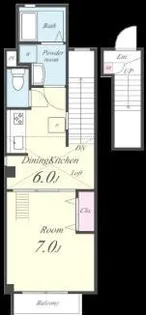 埼玉県戸田市大字新曽【マンション】の間取り