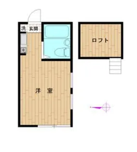 スターシェモア代田橋【2階】の間取り