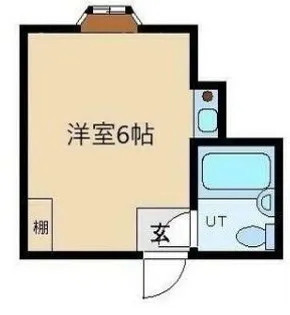 ドムール弥生町【2階】の間取り