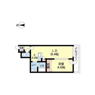 グランメゾンN5【3階】の間取り