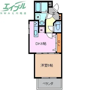 コスモス【1階】の間取り
