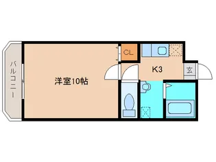 マンションHINOの間取り