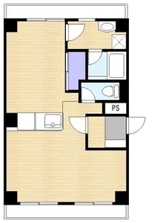 フジマンション【4階】の間取り