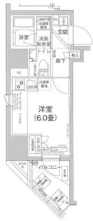 アイルグランデ南大井【3階】の間取り