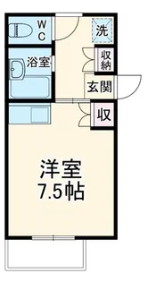 第2ホーメスト一社【3階】の間取り
