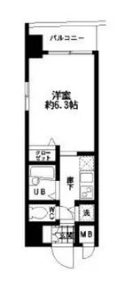 HF東日本橋レジデンス【2階】の間取り