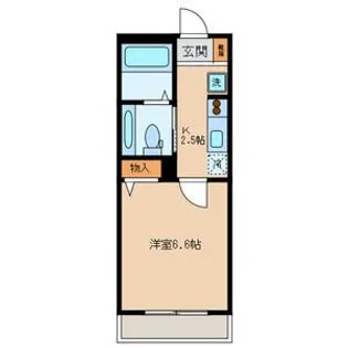 オアシス丘の上【2階】の間取り