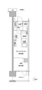 東京都江東区亀戸9【マンション】の間取り