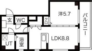 愛知県名古屋市千種区青柳町7【マンション】の間取り