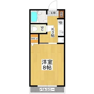 グローヒル【2階】の間取り