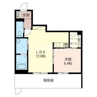 プランドール【1階】の間取り