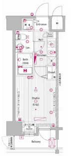 東京都品川区南大井3【マンション】の間取り
