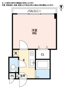 マンションマムリン【1階】の間取り