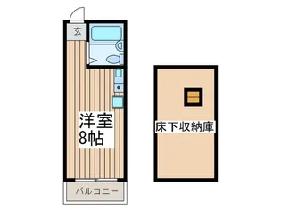 ドミトリー美重.【1階】の間取り