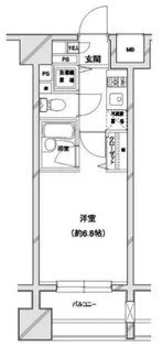 パレステュディオドルチェ本駒込【3階】の間取り