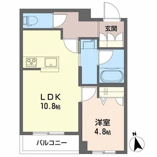 Aristio【2階】の間取り