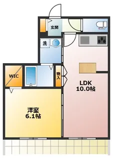 RAFFLES HOUSE【1階】の間取り