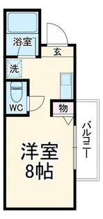 ヴェルドミール清和II【3階】の間取り