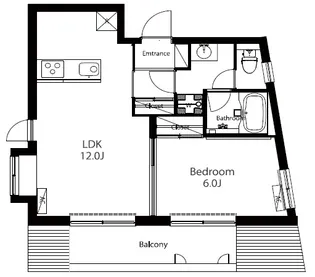 KTグランデ用賀【4階】の間取り