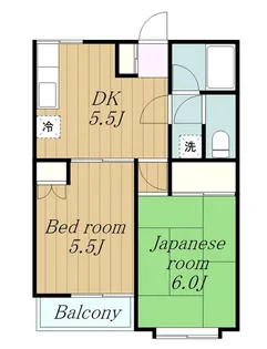 ジョイフルISHII【2階】の間取り