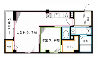 アザレアヒルズ【3階】の間取り