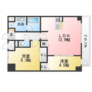 Adel Dorf 本郷【8階】の間取り