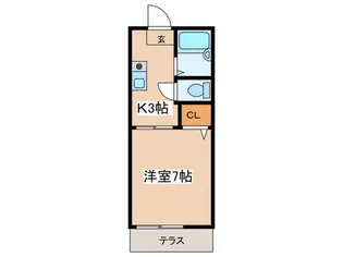M・ソフィア【1階】の間取り