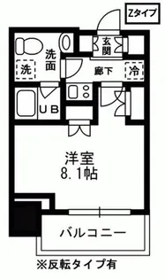 レジディア杉並方南町【2階】の間取り