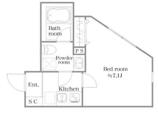 SOPHIAS大原【3階】の間取り