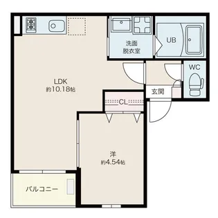 Jack tokonameminato I【3階】の間取り