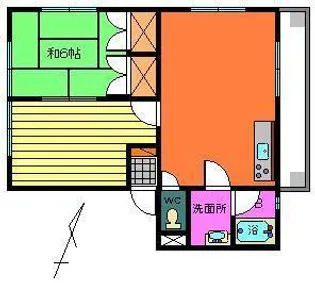 Mホース【3階】の間取り