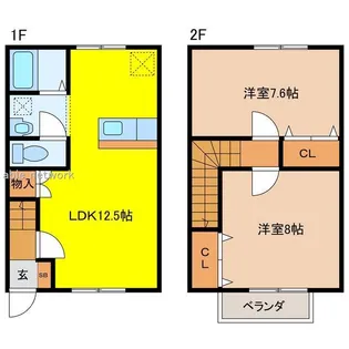 ハイランド白銀アネックスの間取り
