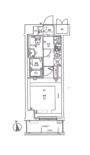 GENOVIA板橋本町green wall【2階】の間取り