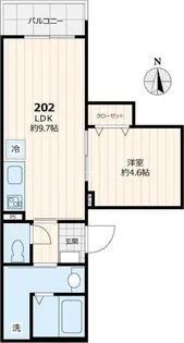 グレイスM【2階】の間取り