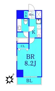 コニファー新子安【5階】の間取り