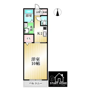 エグゼリオ【1階】の間取り