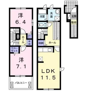 ブリッサの間取り