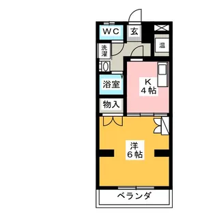 ノース・メゾン・ラ・コリン【1階】の間取り