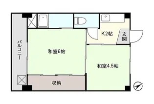 アシスト上越マンション I【5階】の間取り